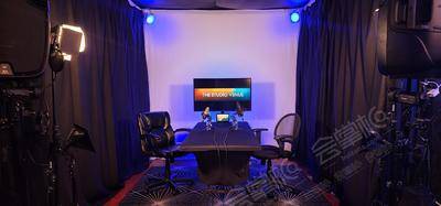 Recording Studio with Stage for Livestreaming EventsRecording Studio with Stage for Livestreaming Events基础图库1